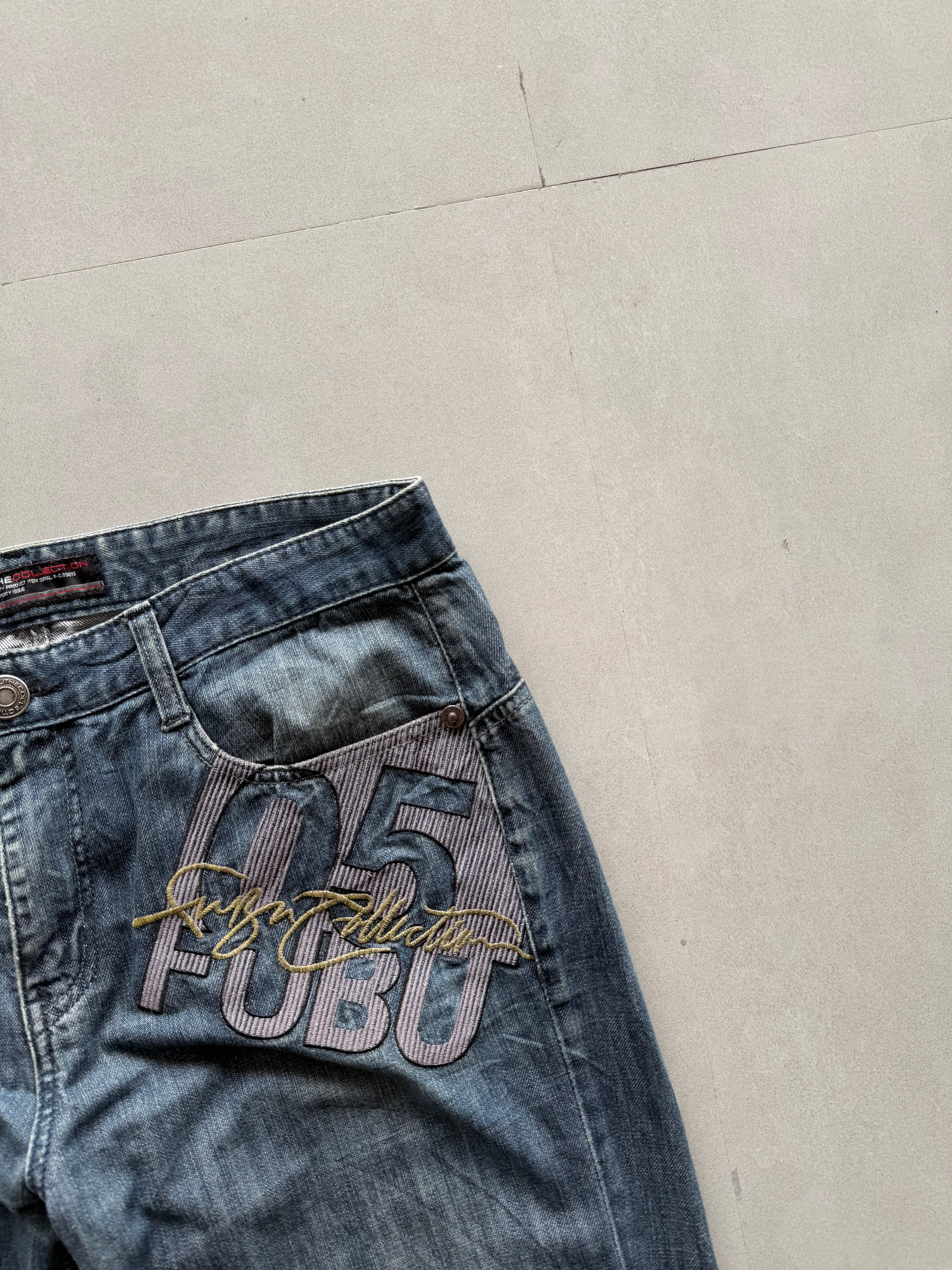 VINTAGE FUBU THE COLLECTION DENIM -