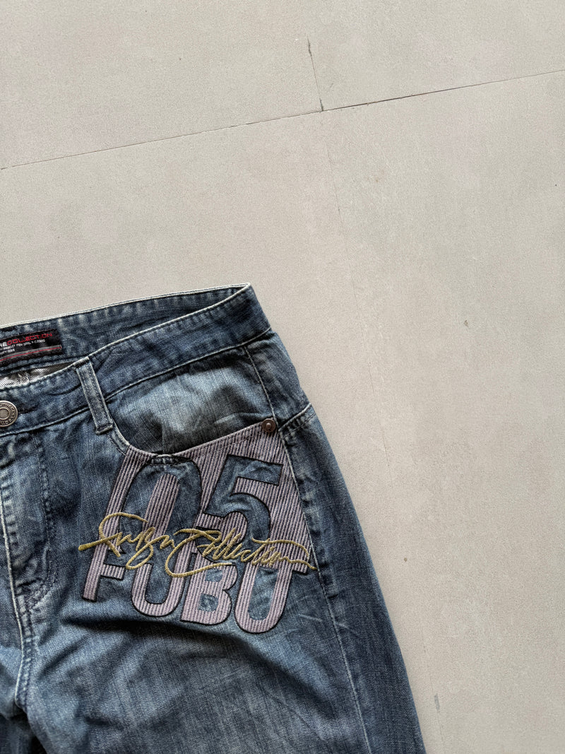 VINTAGE FUBU THE COLLECTION DENIM -