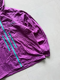 COLUMBIA HOODED HIKING JACKET - M