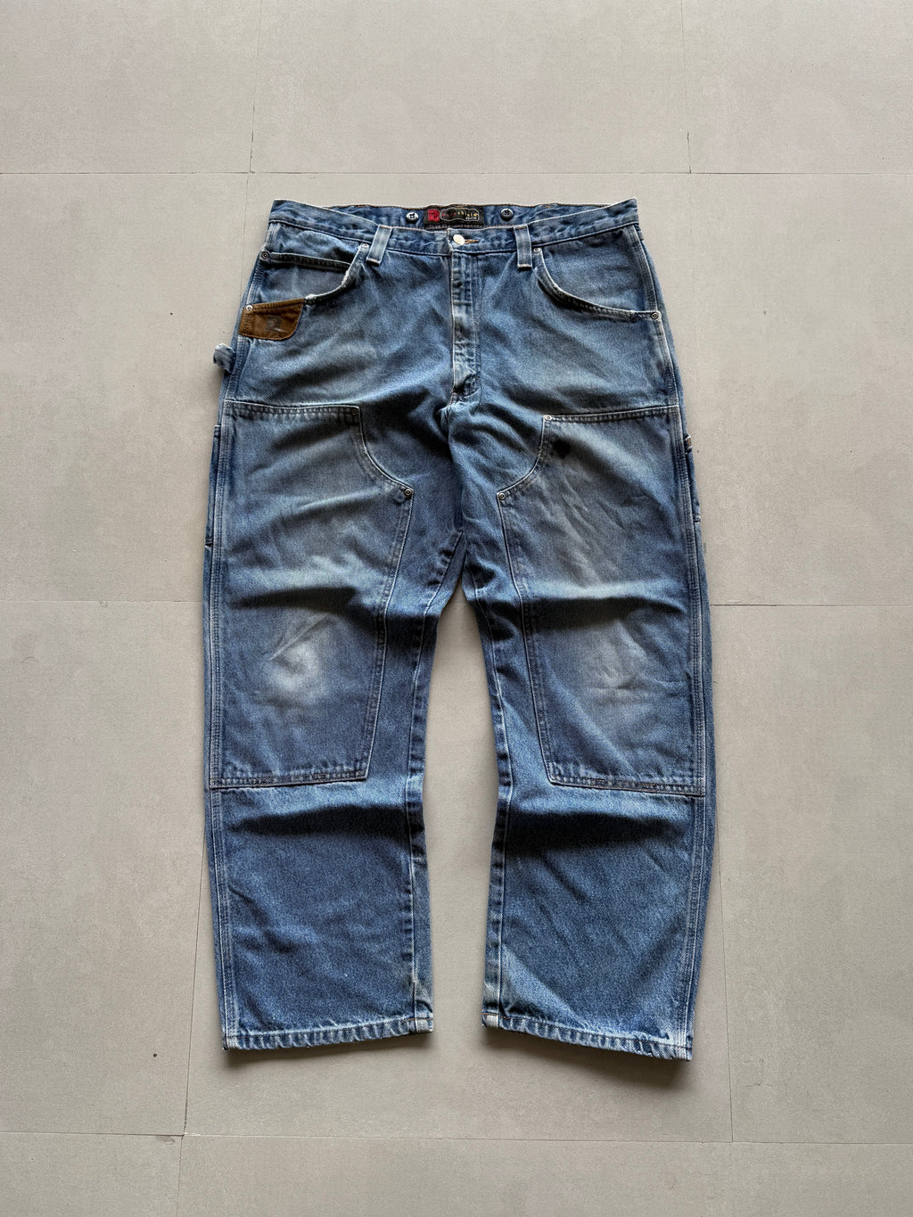 WRANGLER DOUBLE KNEE HEAVY  CARPENTER - L