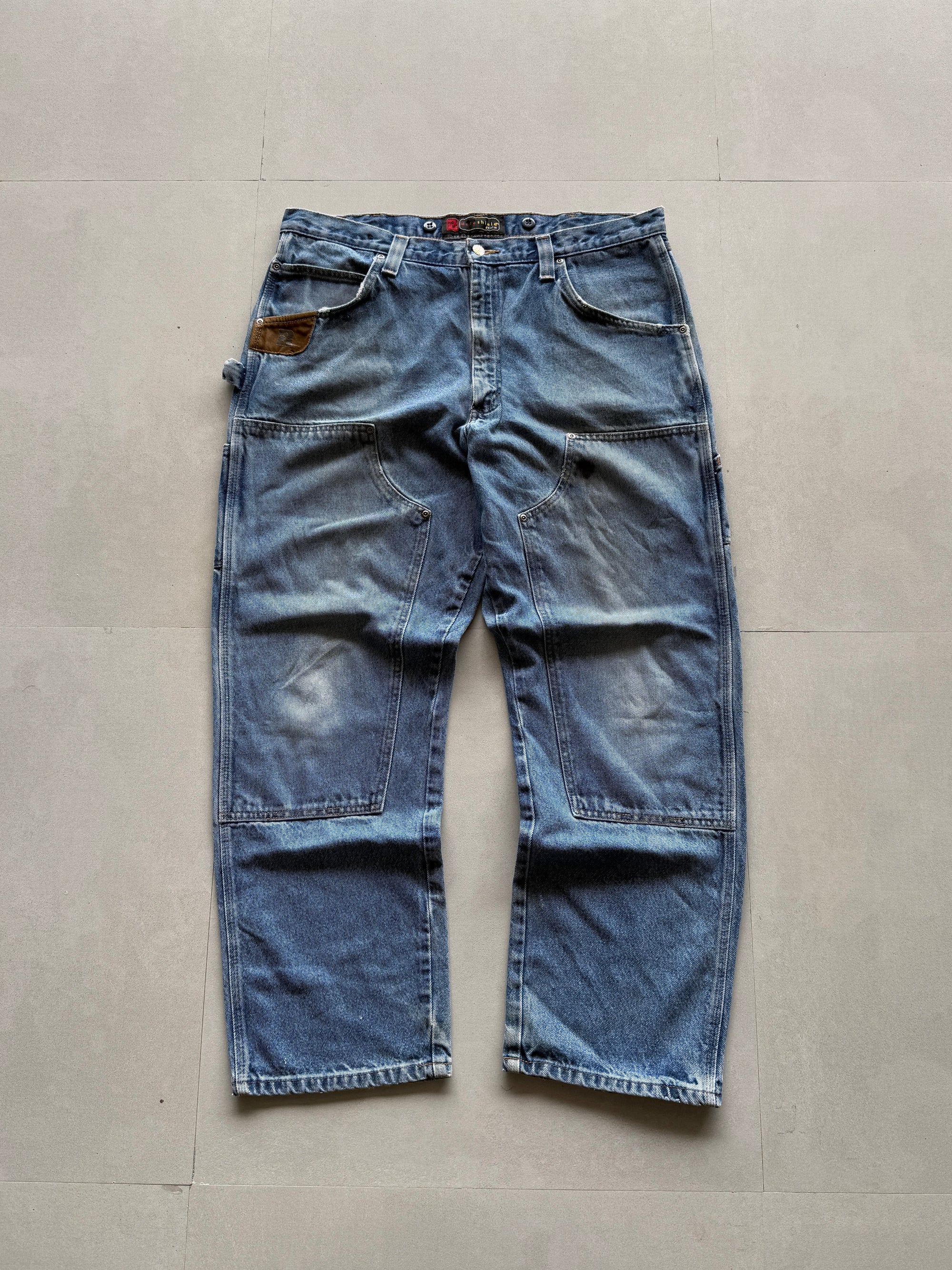 WRANGLER DOUBLE KNEE HEAVY  CARPENTER - L