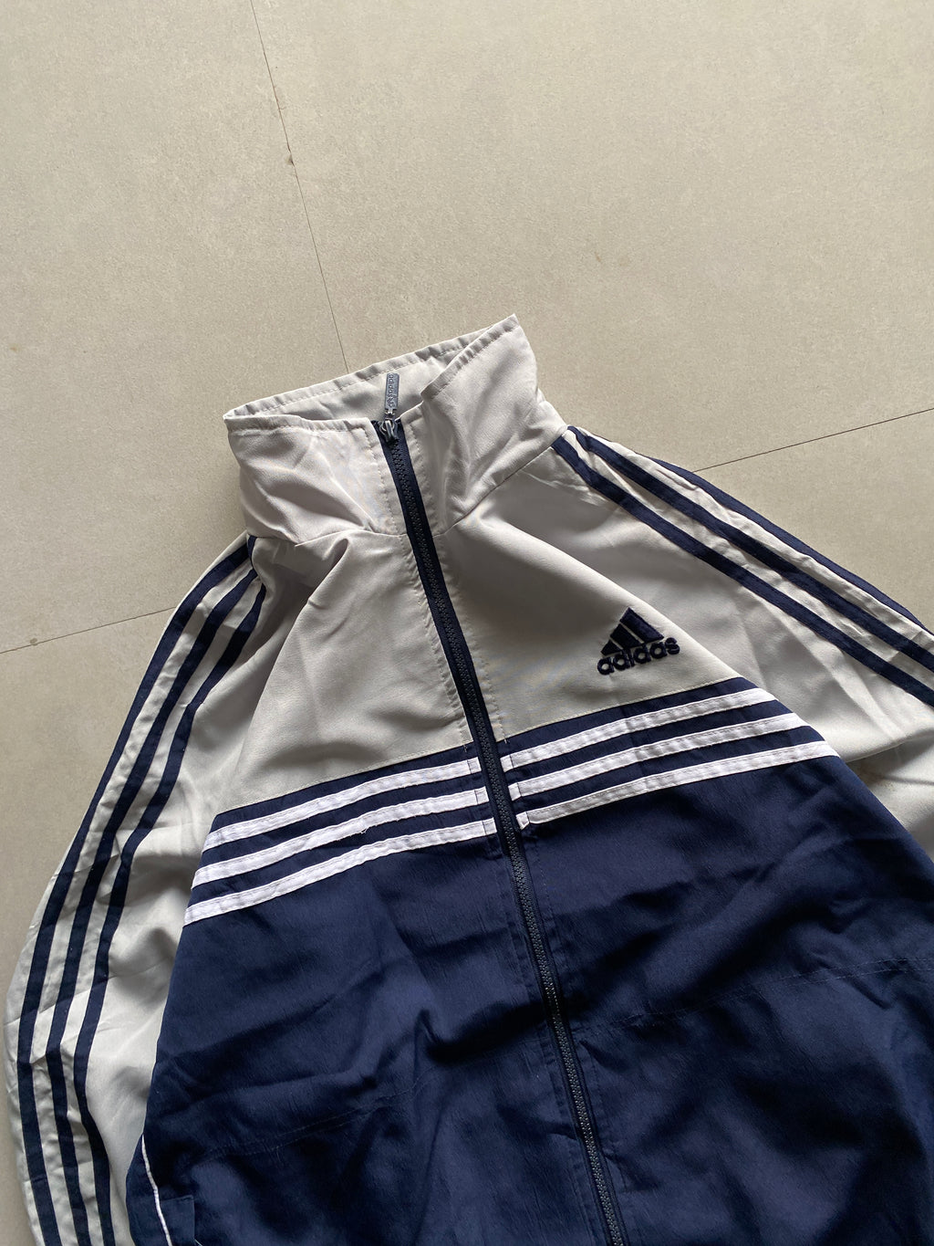00s ADIDAS STRIPED JACKET -XL