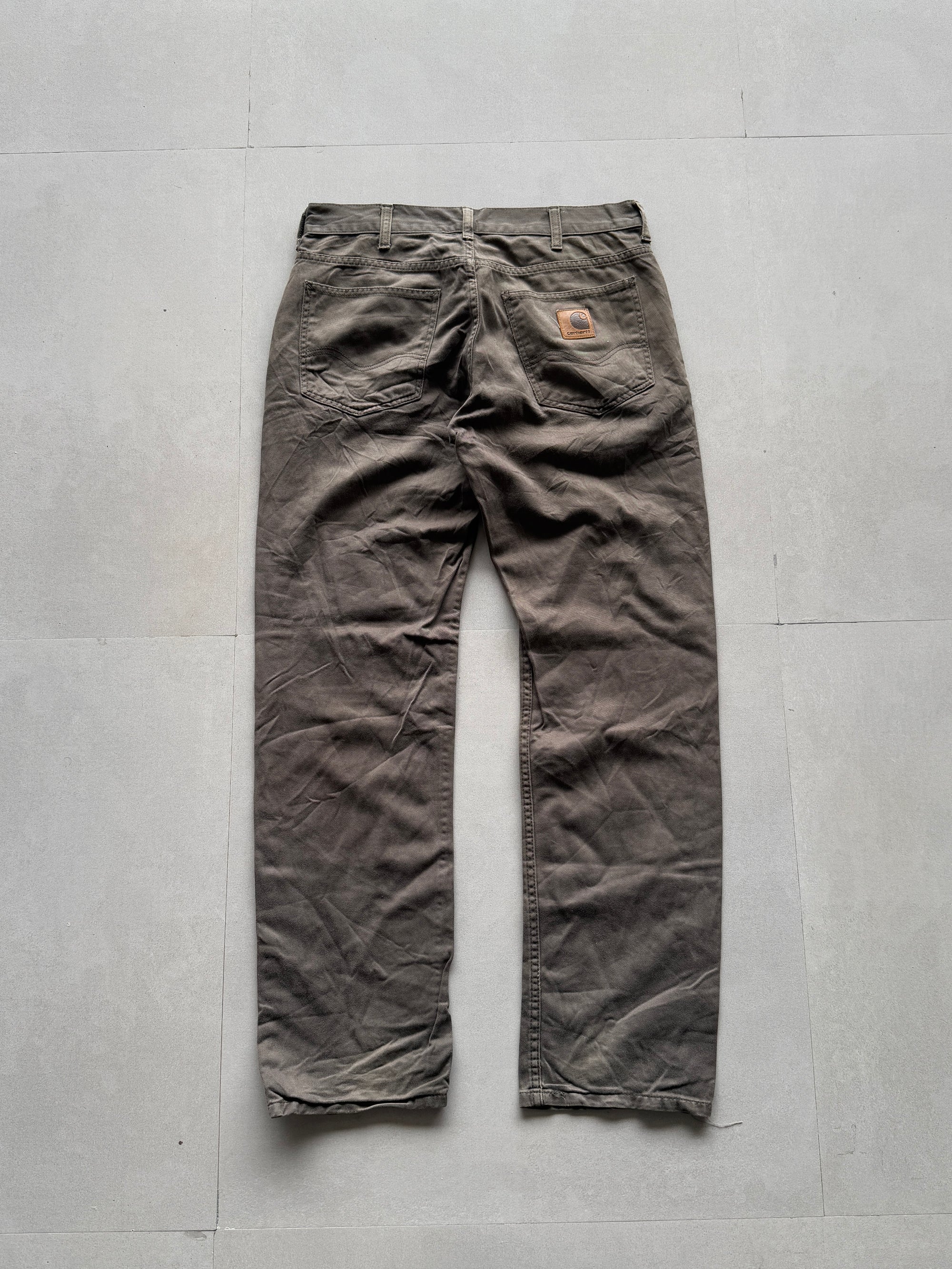 CARHARTT GREEN CARGO PANT - S