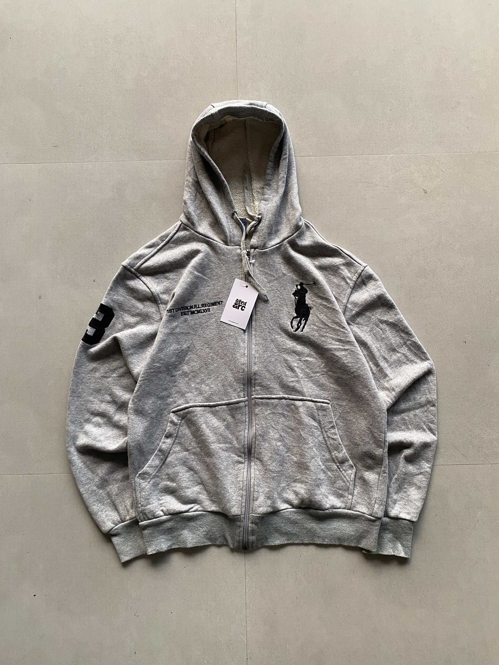 RALPH LAUREN ZIPPER HOODIE - XL