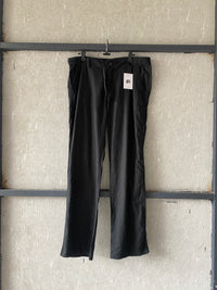 BAGGY BLACK LINEN PANT - M