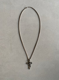 FLAME CROSS PENDANT CHAIN