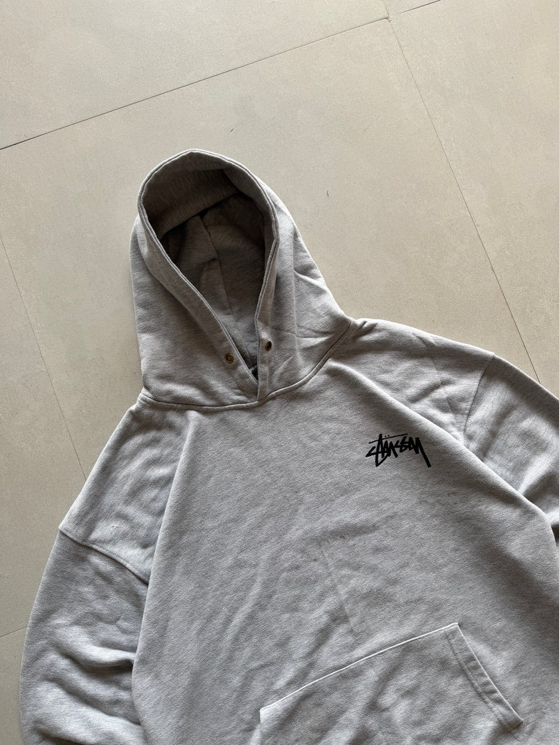 STUSSY DOUBLE HIT HOODIE - XL
