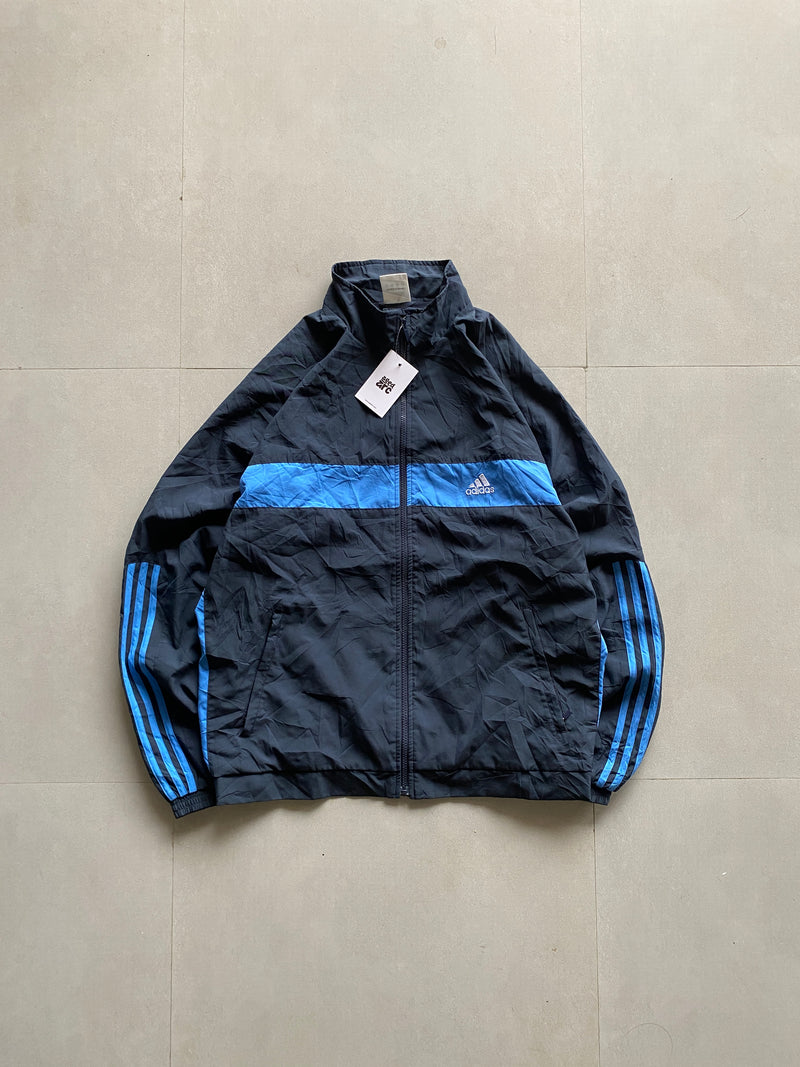 VINTAGE ADIDAS STRIPED JACKET - XL