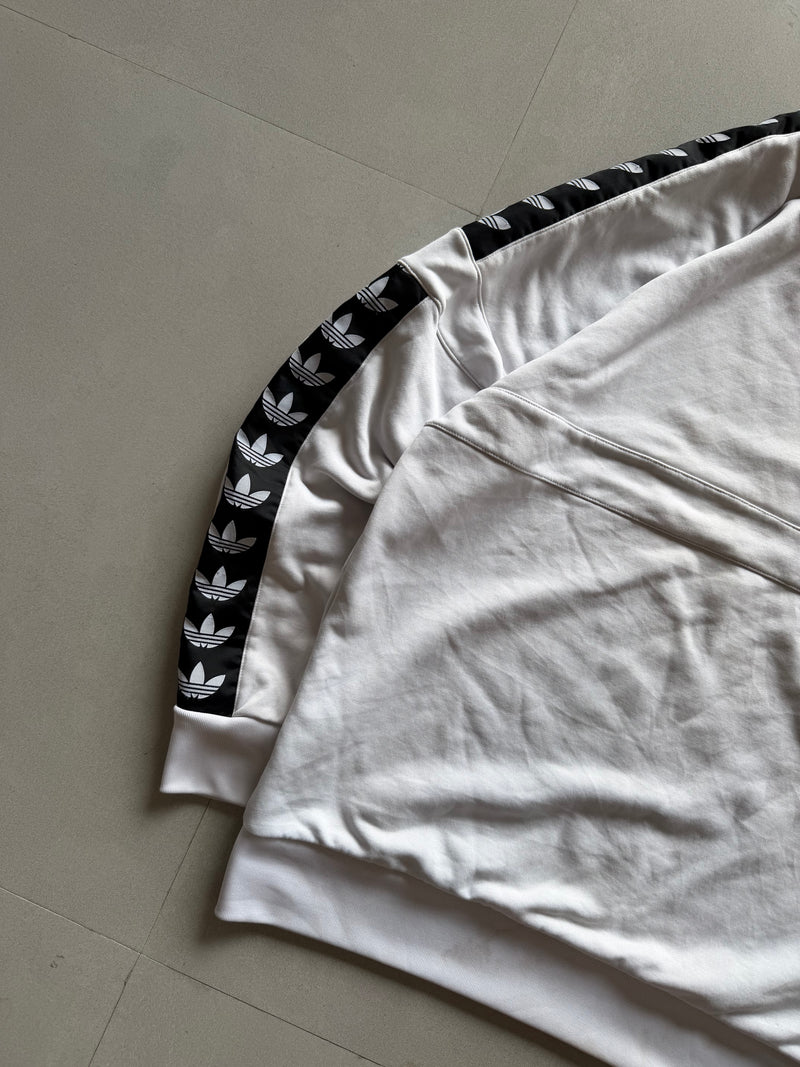 ADIDAS MULTI LOGO HOODIE - M