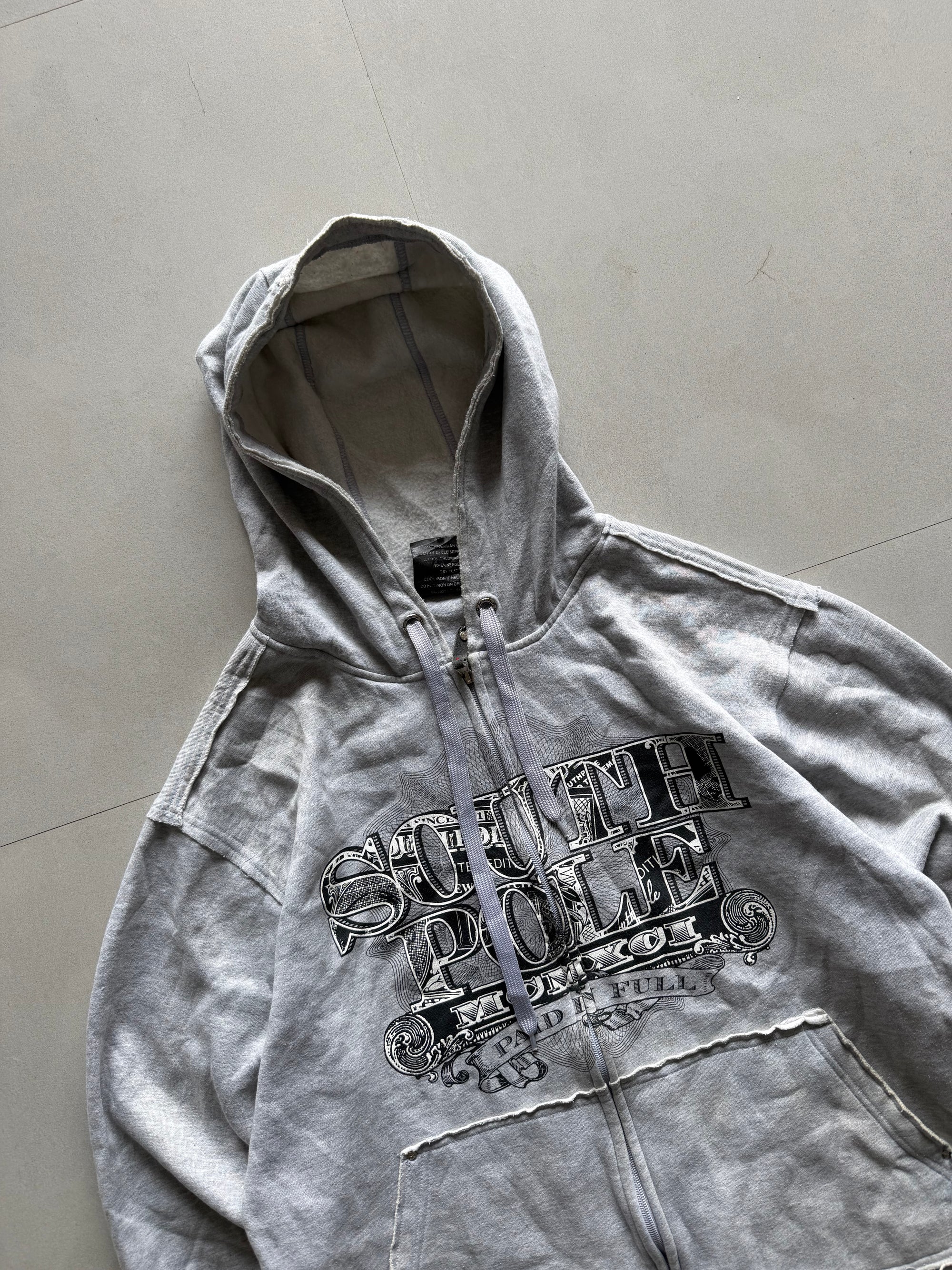 SOUTH POLE ZIPPER HOODIE -