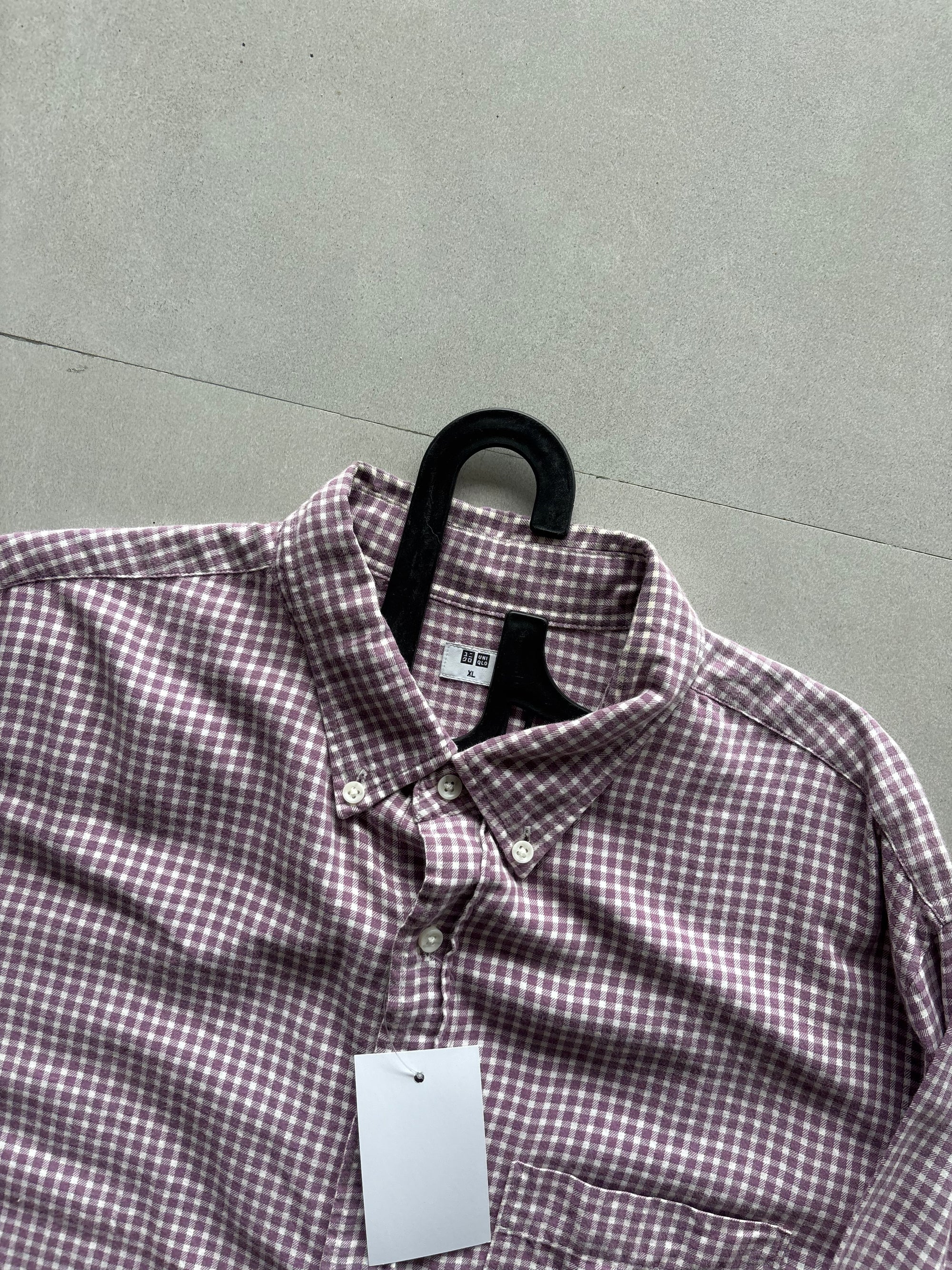 UNIQLO CHECKERED FORMAL SHIRT - Xl