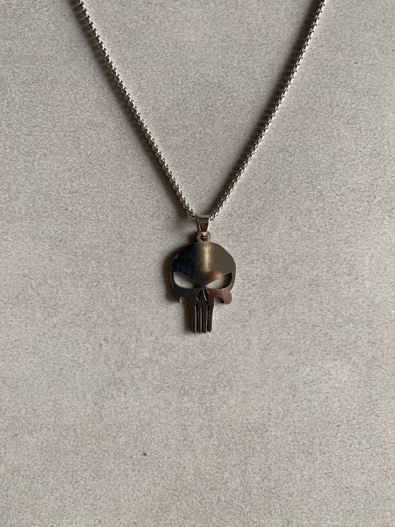 PUNISHER SKULL PENDANT CHAIN