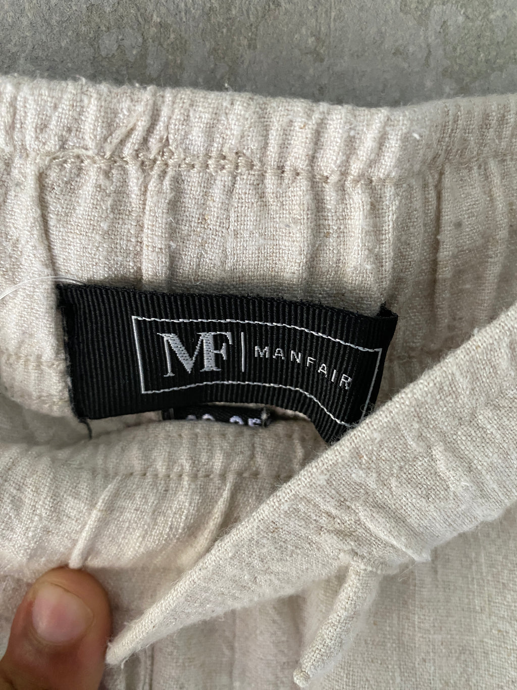 MANFAIR LINEN PANT - M