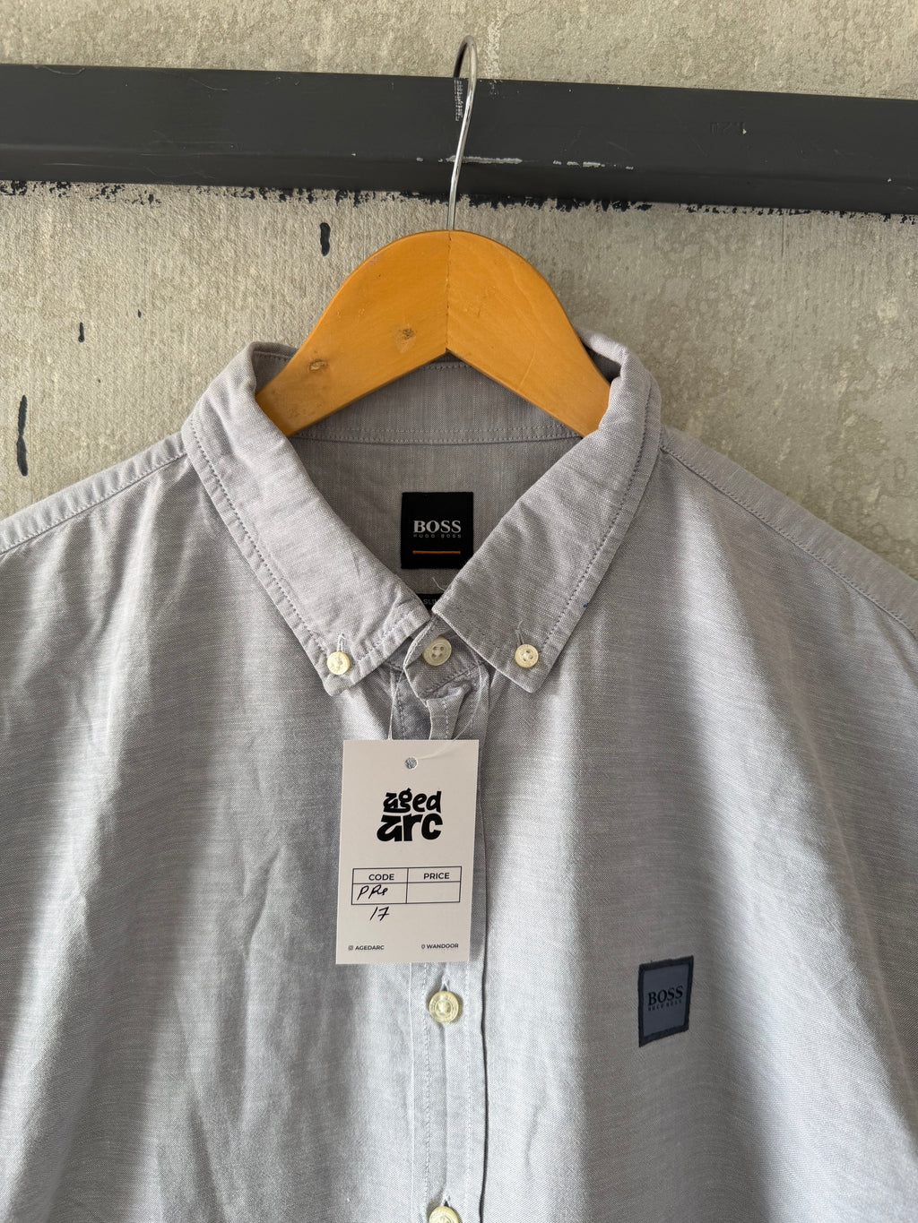 HUGO BOSS SHIRT PRS17 - L