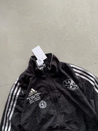 VINTAGE ADIDAS STRIPED JACKET - S