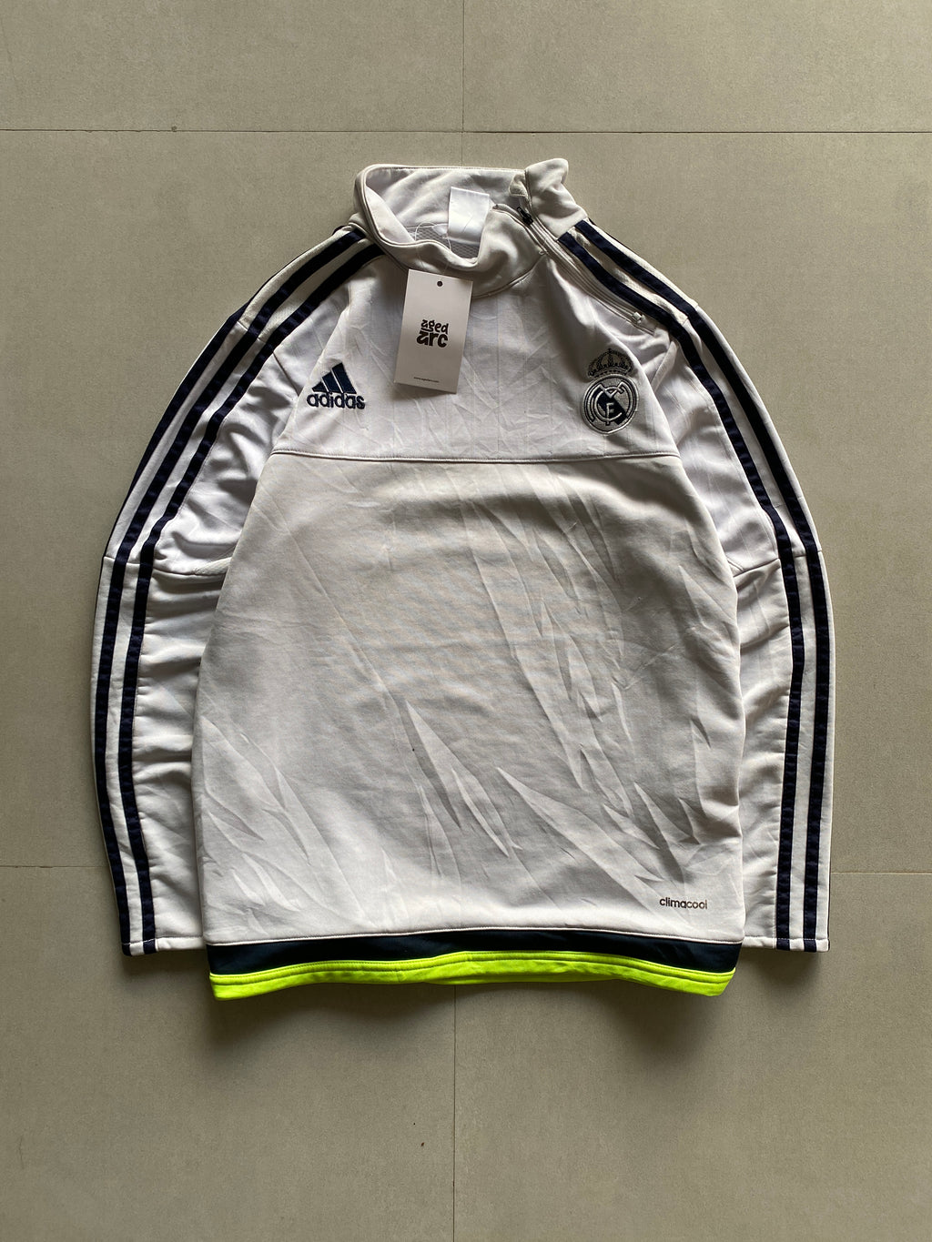 ADIDAS REAL MADRID TRAINING TOP - XS