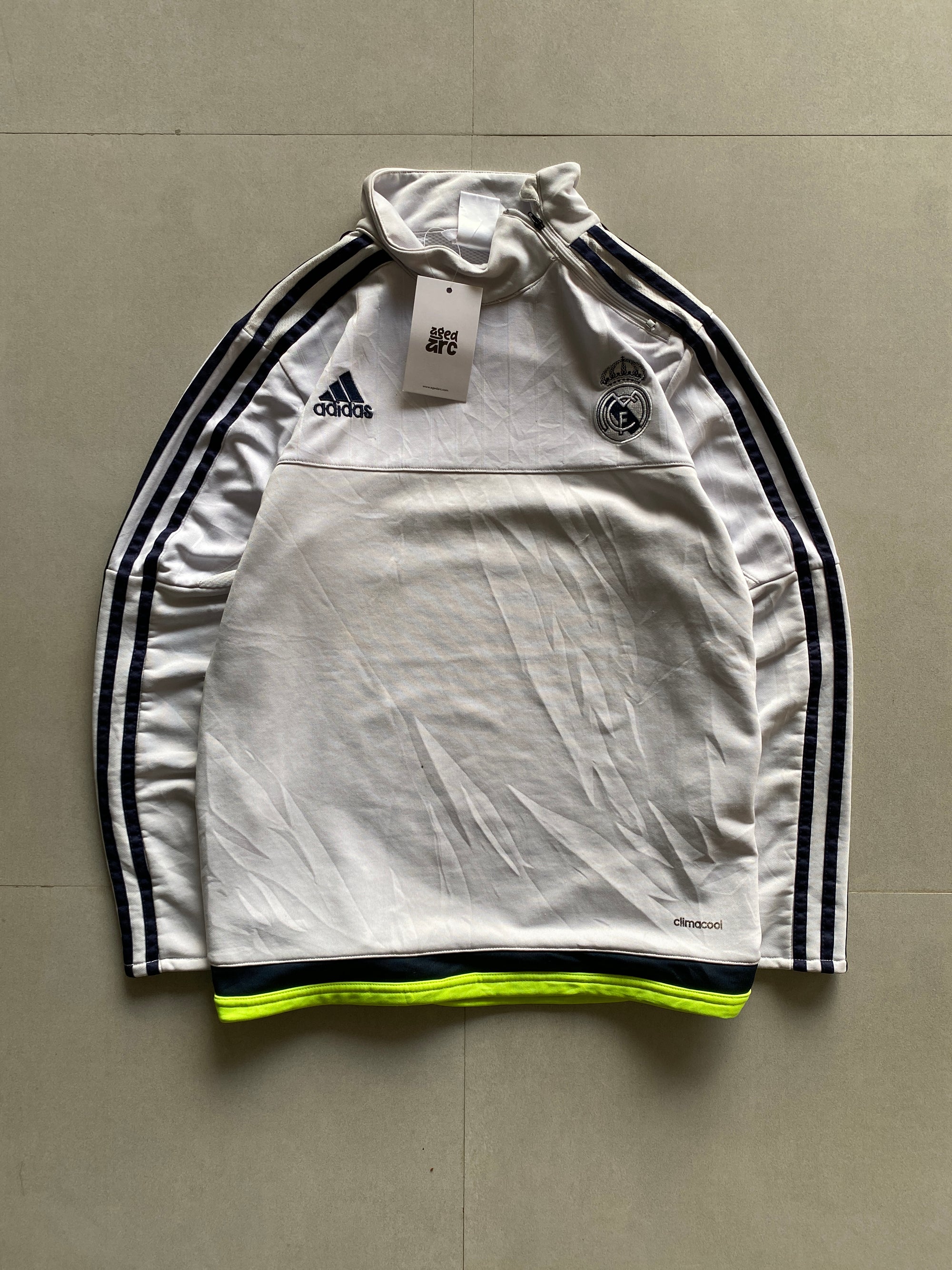 ADIDAS REAL MADRID TRAINING TOP - XS