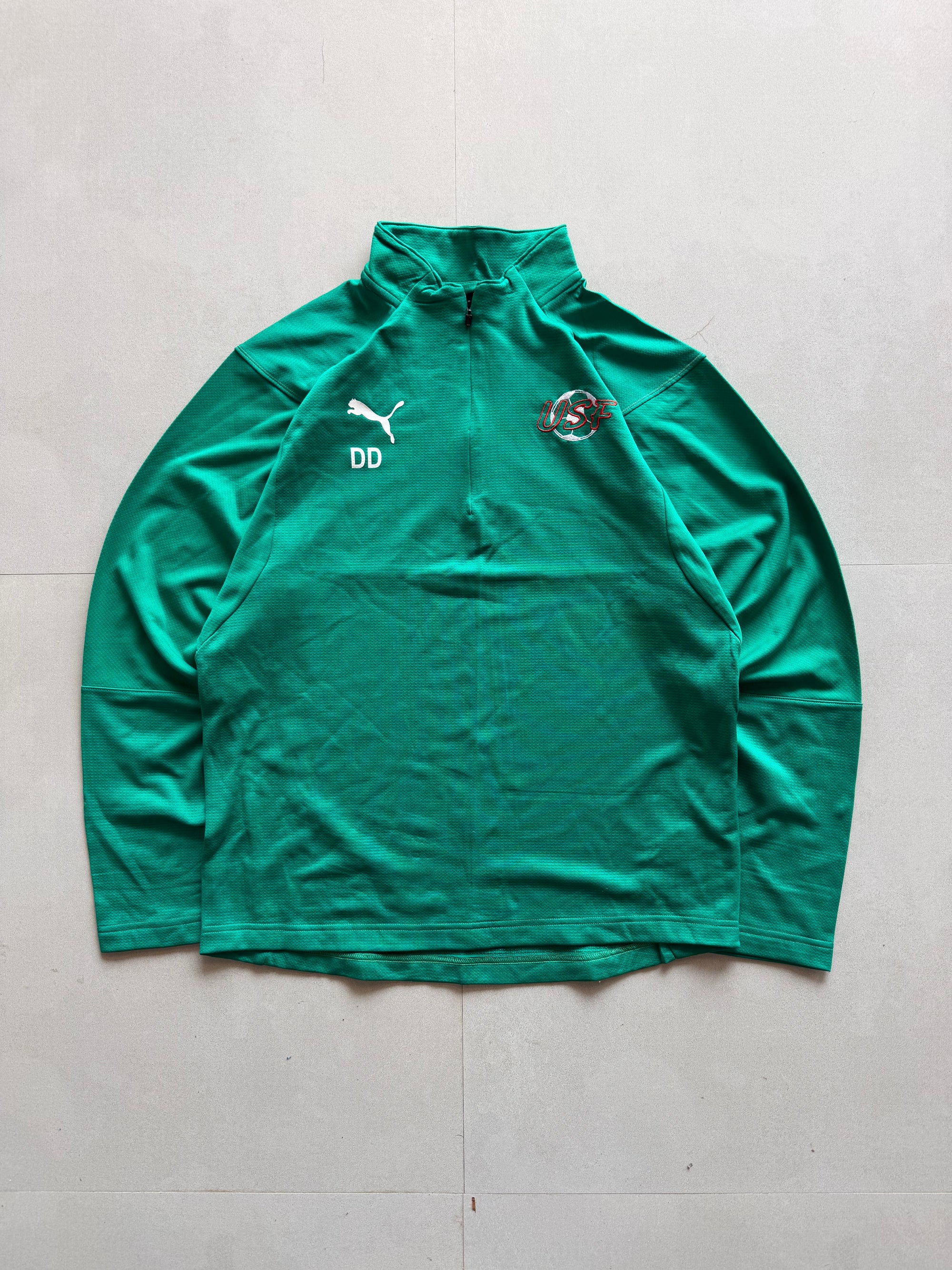 PUMA USF QUARTER ZIP - M