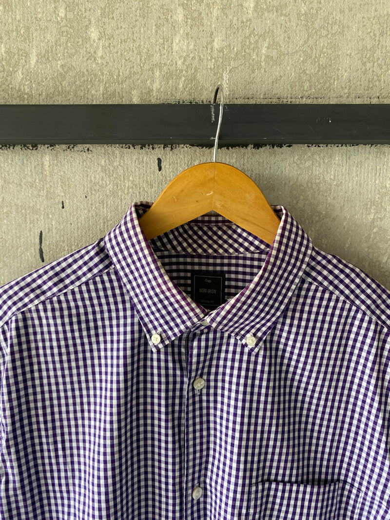 CHECKERD SHIRT - XL