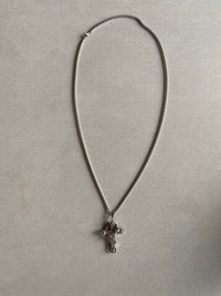SKULL AND SERPENT PENDANT CHAIN