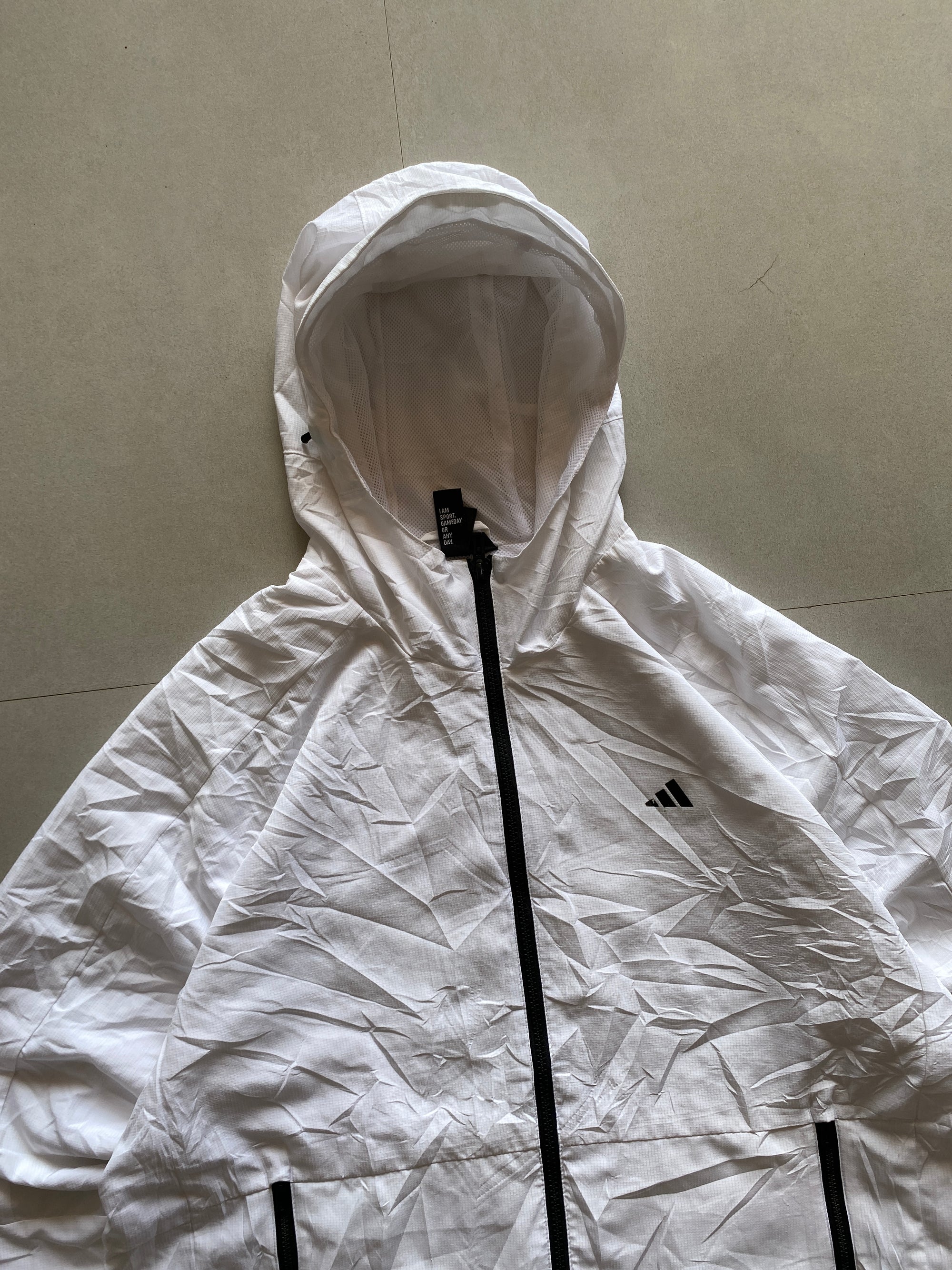 ADIDAS HOODED JACKET -