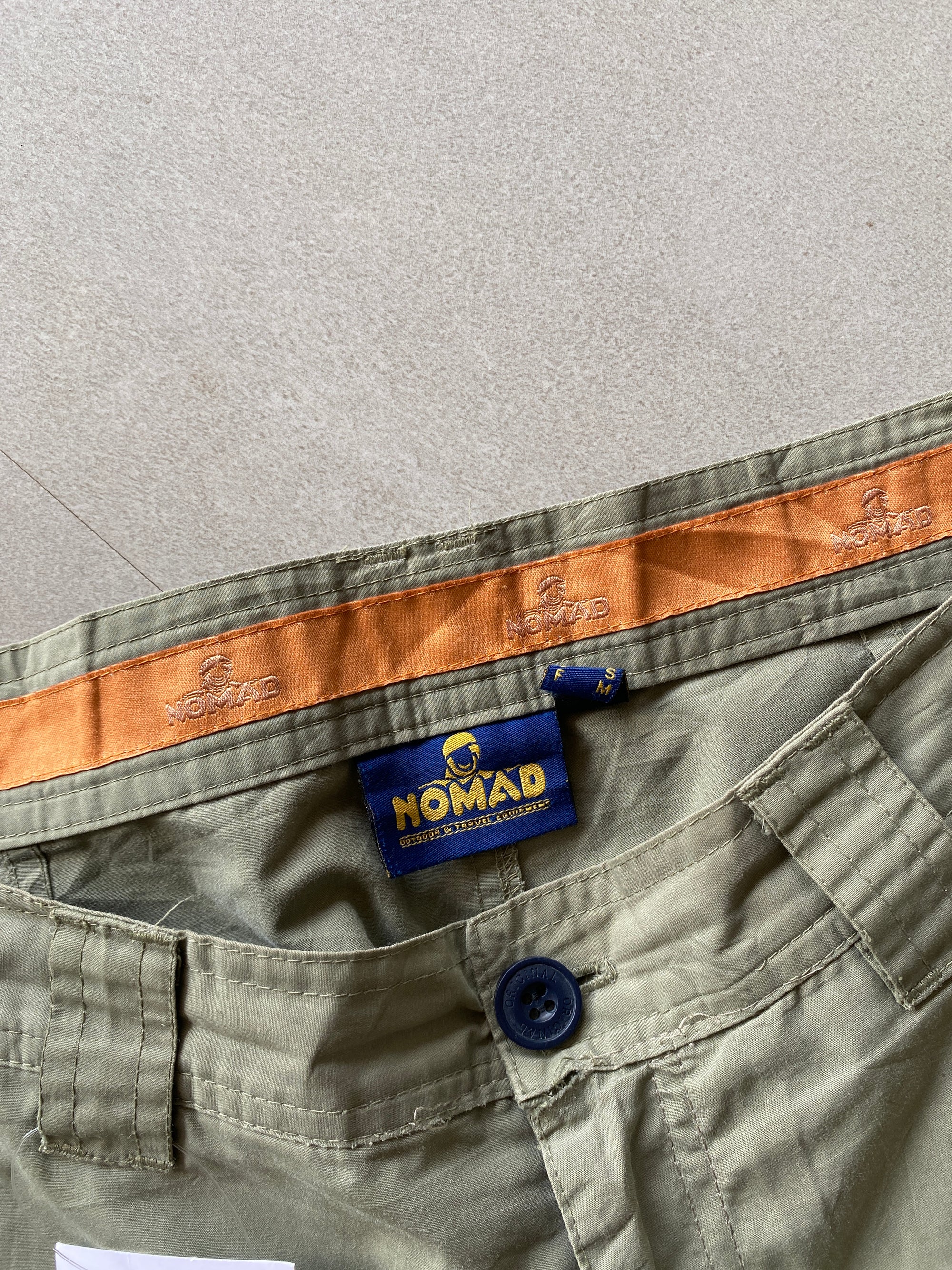 NOMAD BAGGY CONVERTIBLE CARGO PANT - M