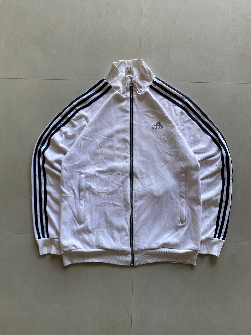 ADIDAS STRIPED JACKET - M