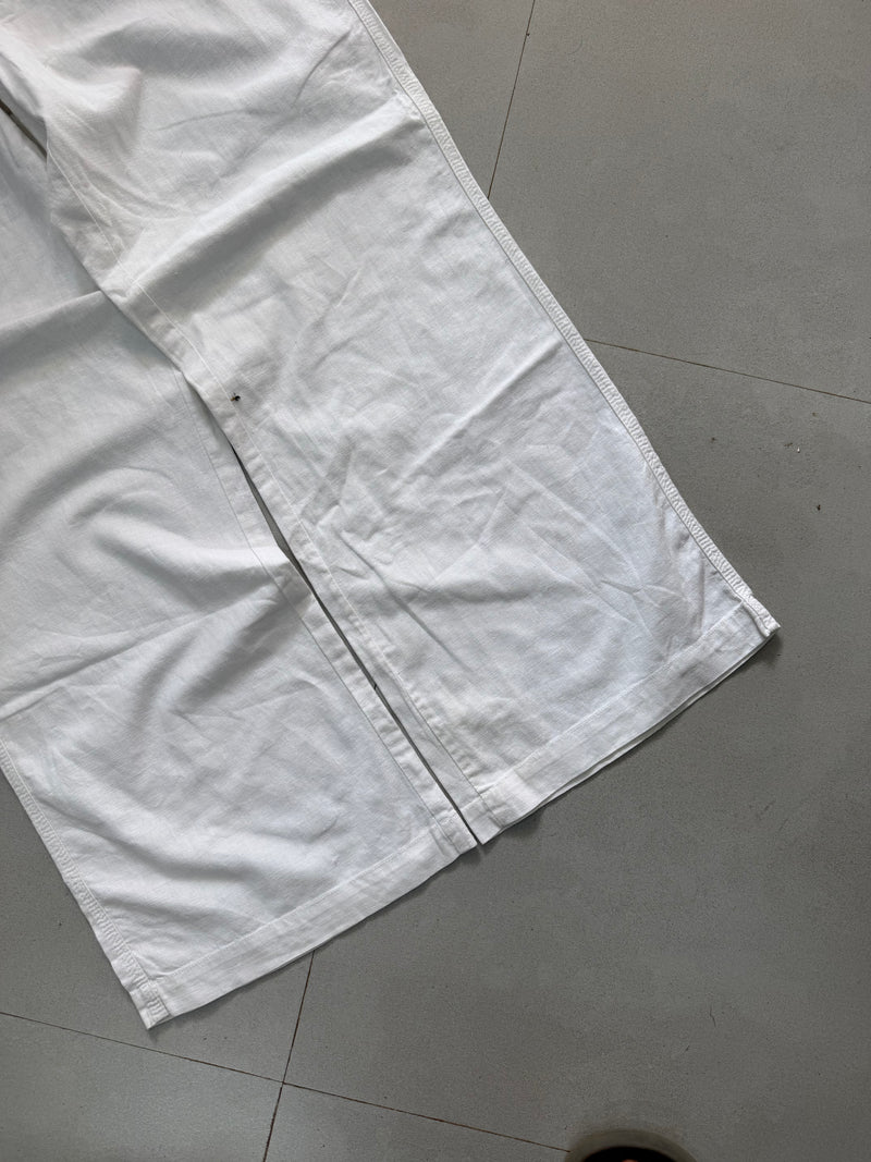 WIDE LEG LINEN PANT LNP39 - L