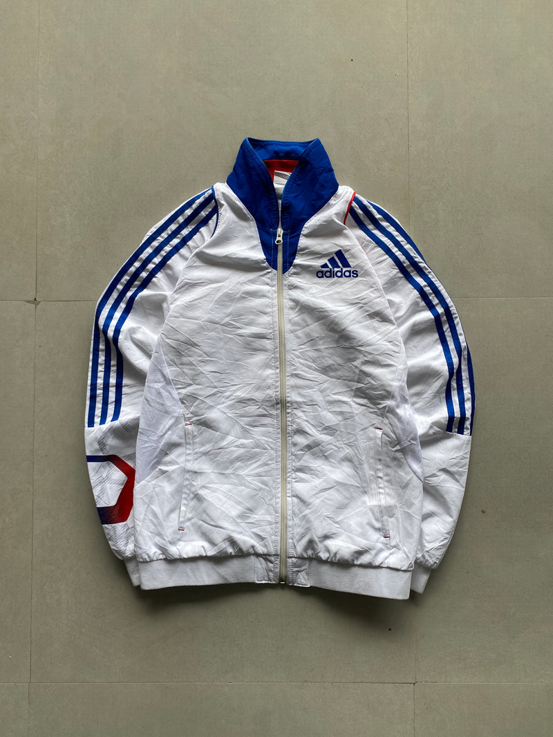ADIDAS STRIPED FRANCE JACKET- M
