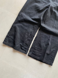 WIDE LEG DENIM - M