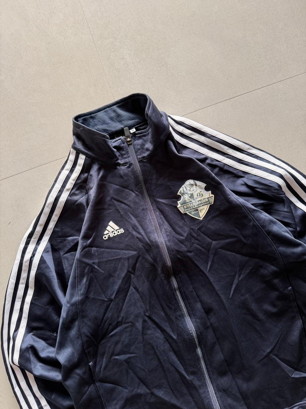 ADIDAS STRIPED JACKET - S