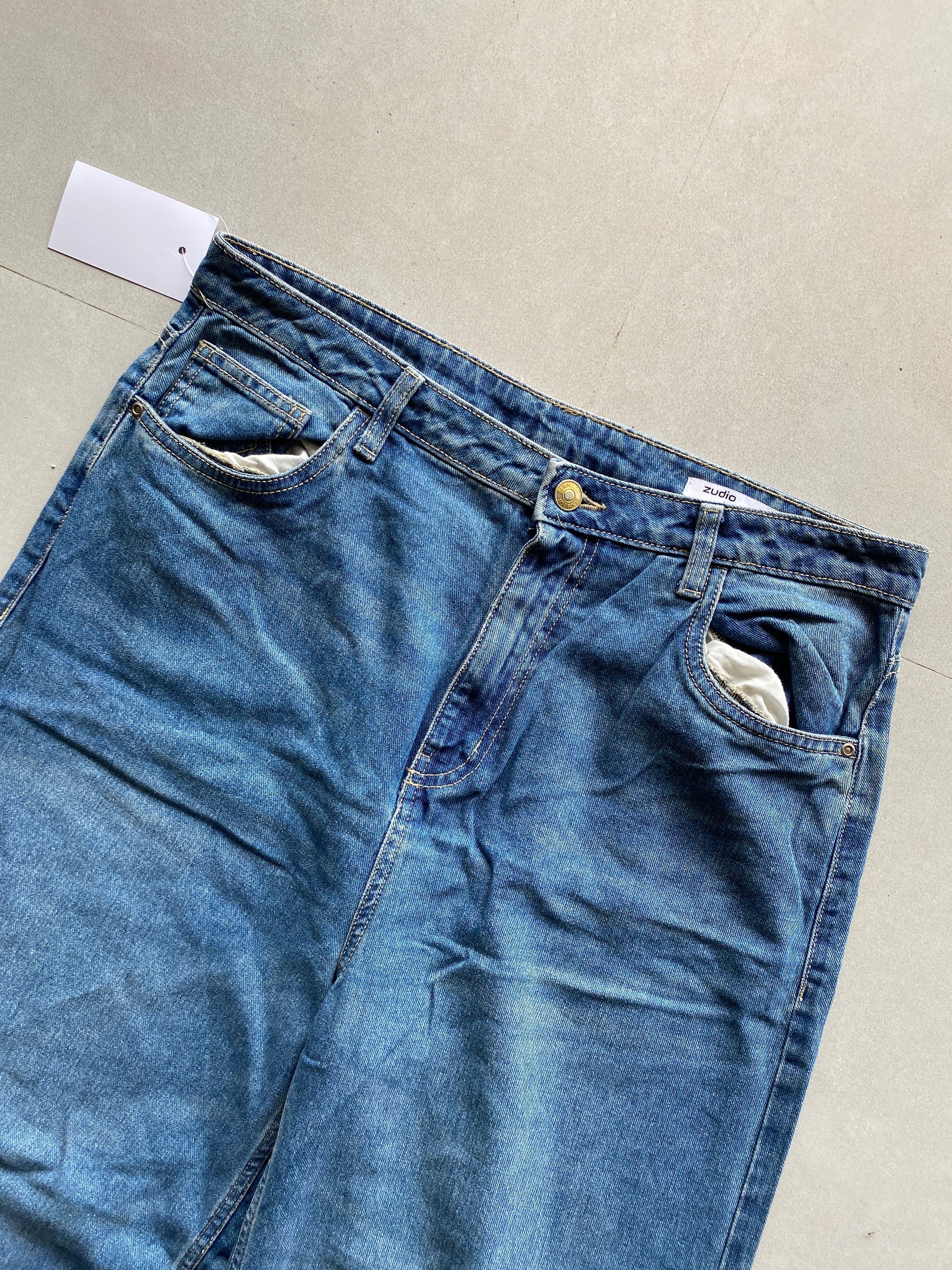 BALOON FIT DENIM - M