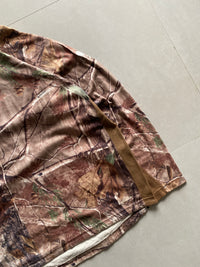 REAL TREE CAMOU QUARTER ZIP JACKET - XL