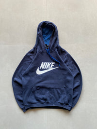 VINTAGE NIKE BIG LOGO HOODIE - S