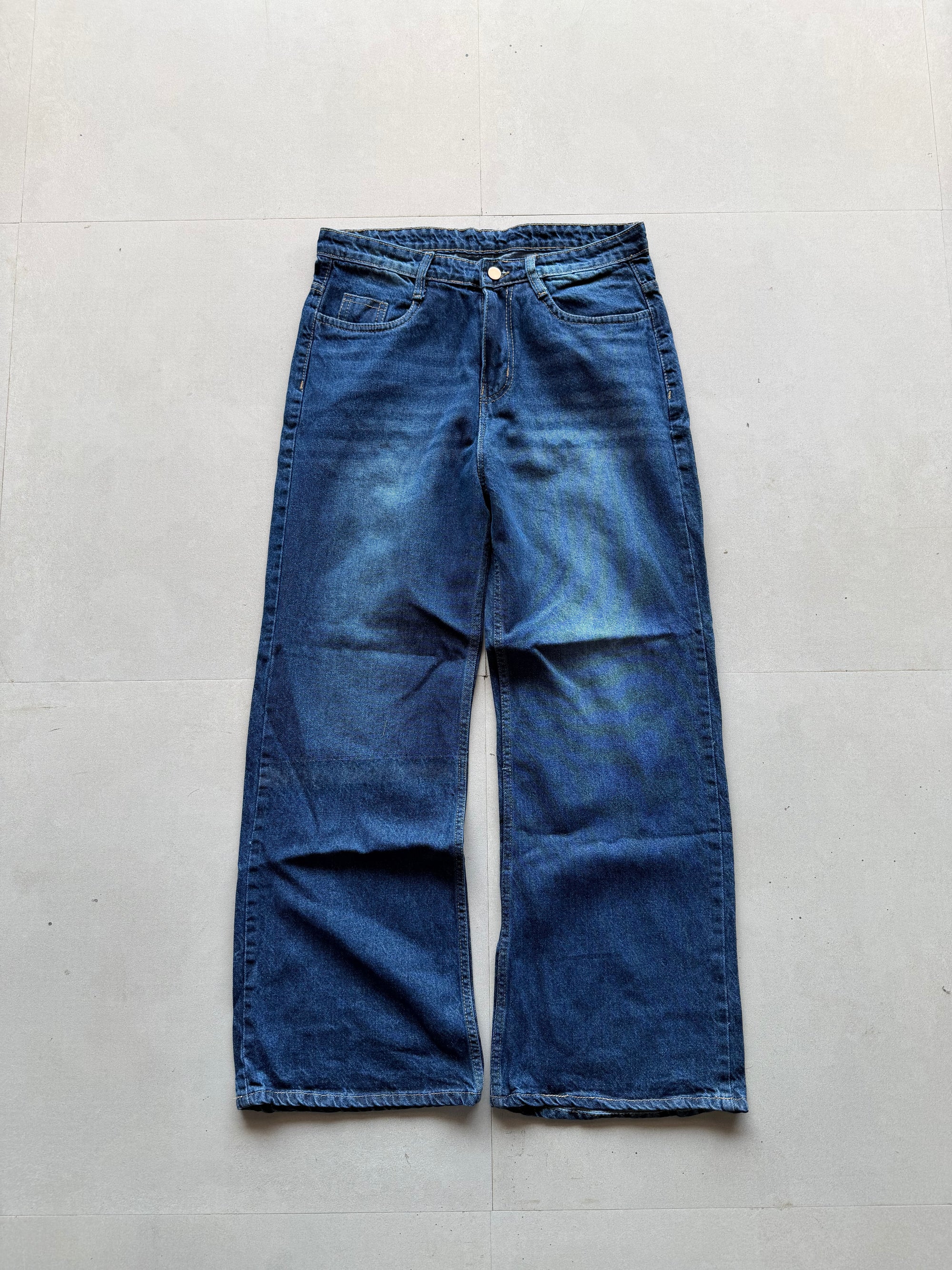 DN15 WIDE LEG DENIM - M