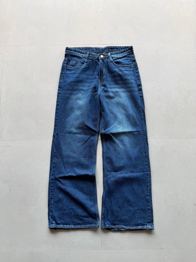 DN15 WIDE LEG DENIM - M
