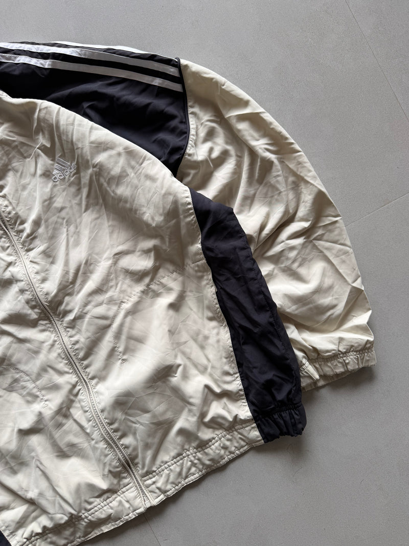 VINTAGE ADIDAS STRIPED JACKET - XL