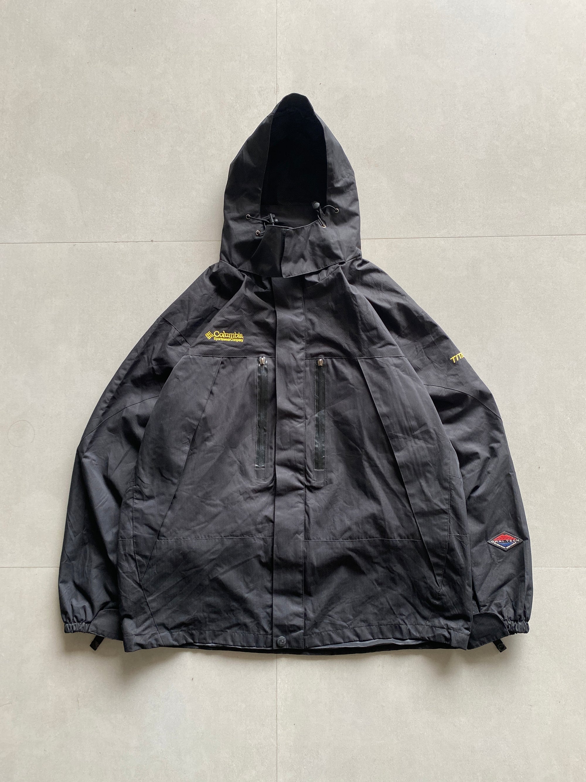 COLUMBIA OMNI-TECH HOODED JACKET -  XXL
