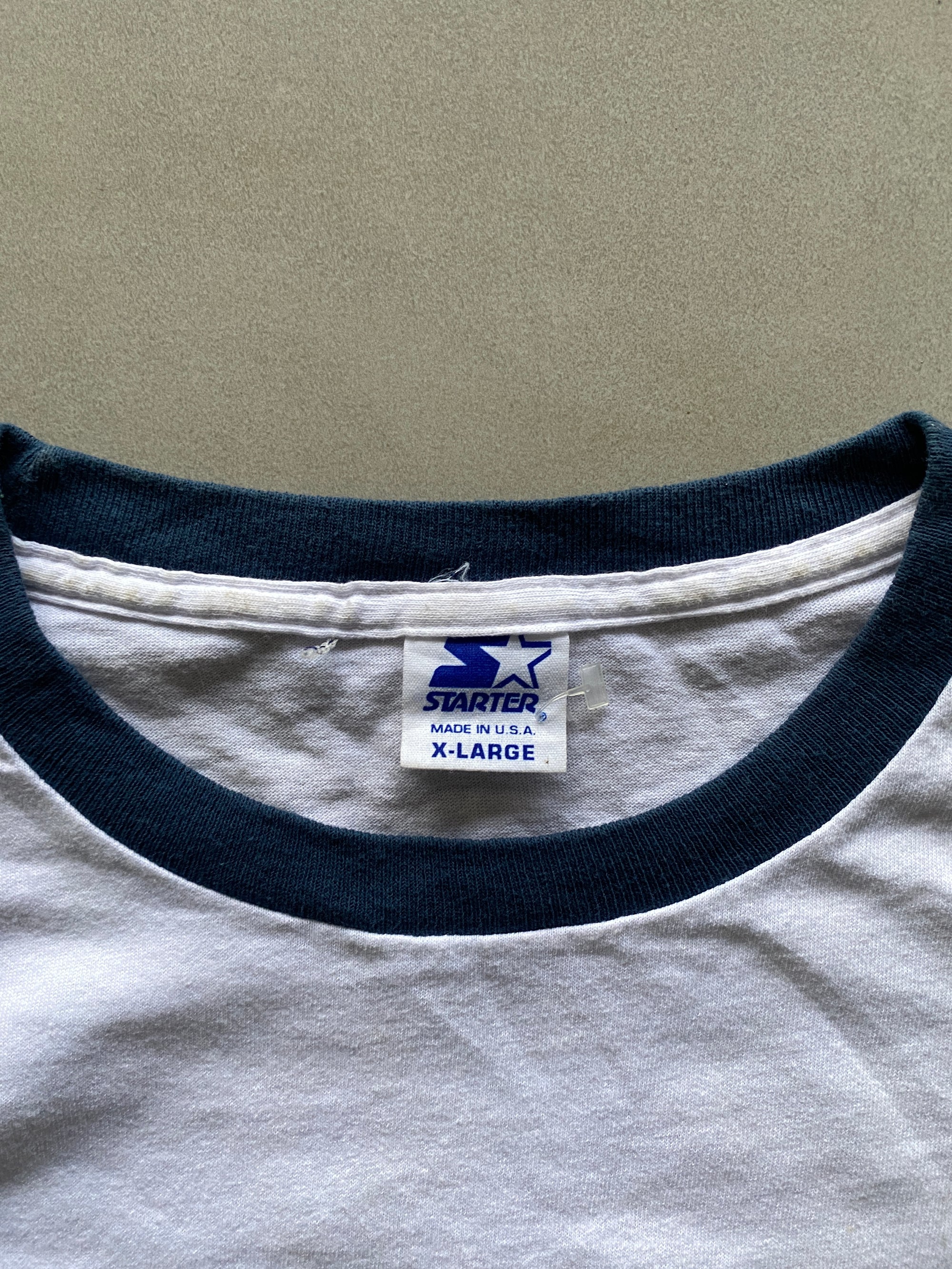 90s STARTER ATLANTA BRAVES CHAMPIONSHIP TEE - S