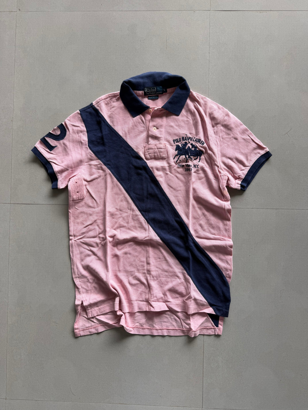 RALPH LAUREN POLO TEE - M