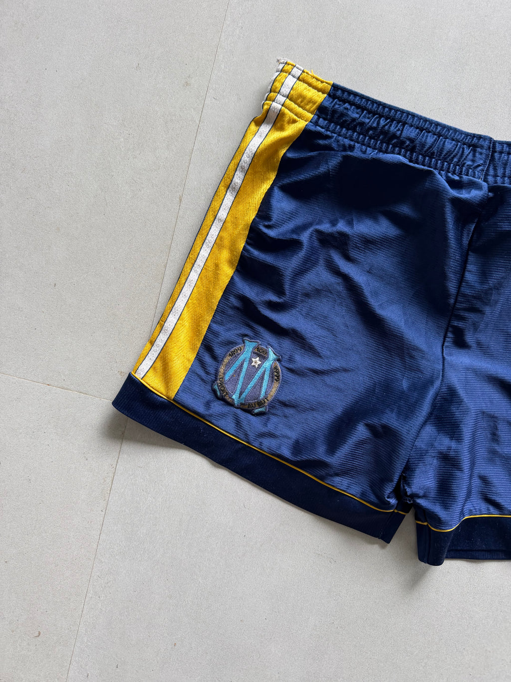 90S OLIMPIQUE MARSELLIE SHORTS - L