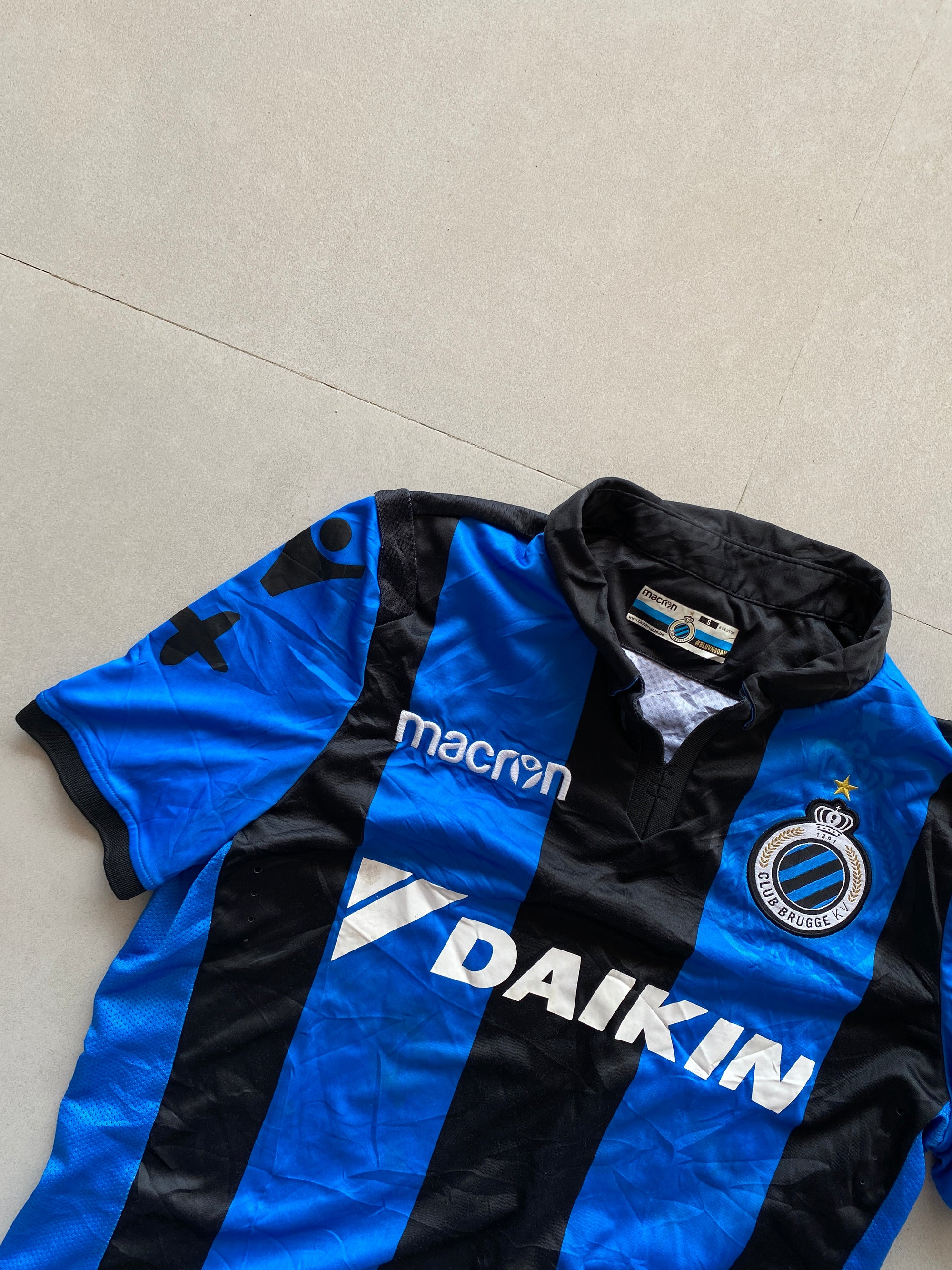 2018 MACRON CLUB BRUGGE JERSEY - XS