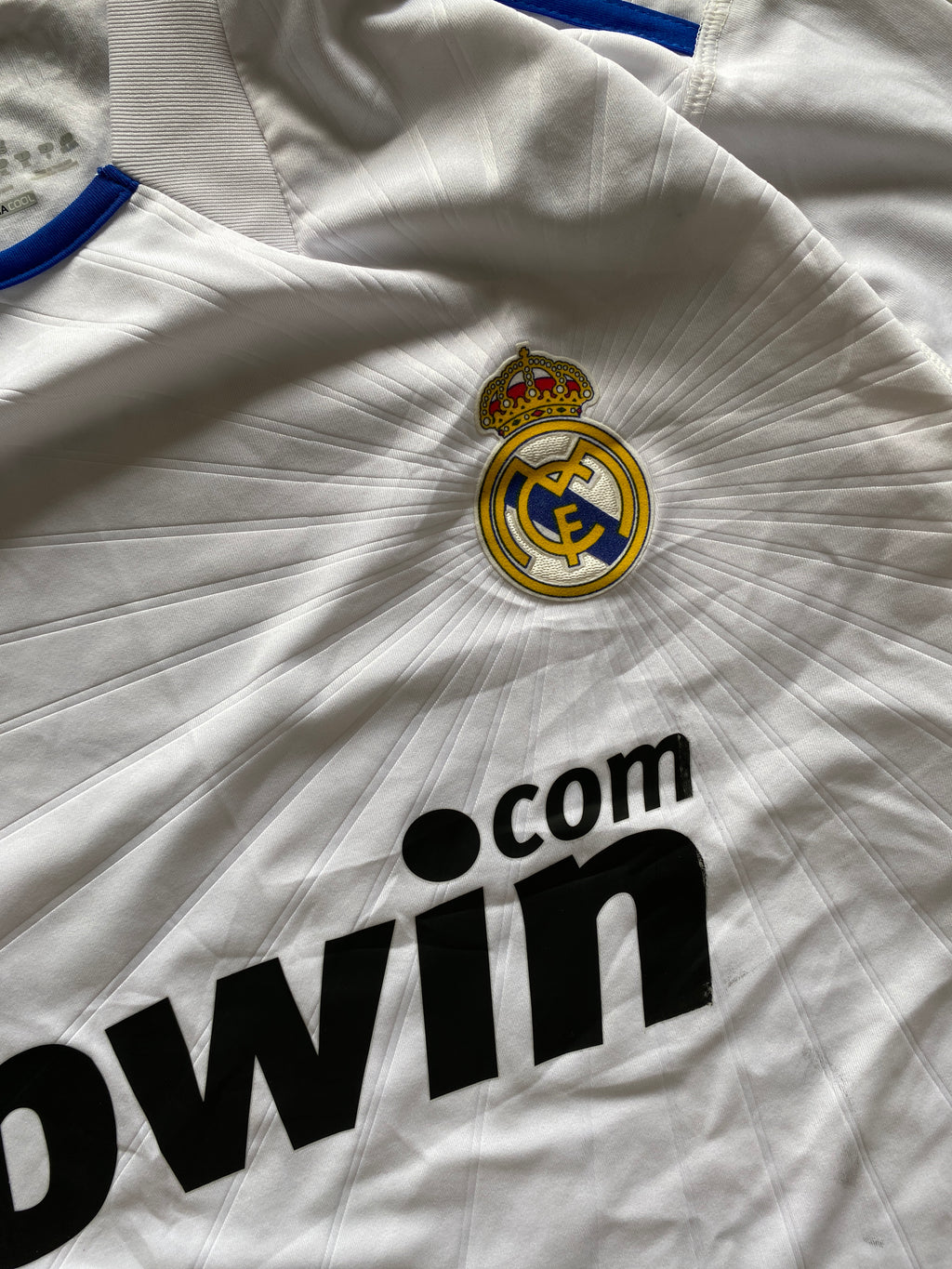 2010 REAL MADRID SERGIO RAMOS (4) JERSEY - L