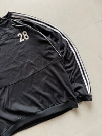 ADIDAS STRIPED PULL OVER - XL