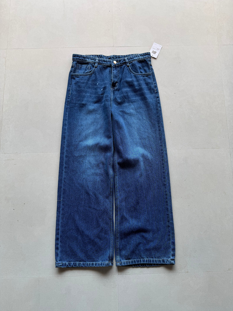 B84 WIDE LEG DENIM - L