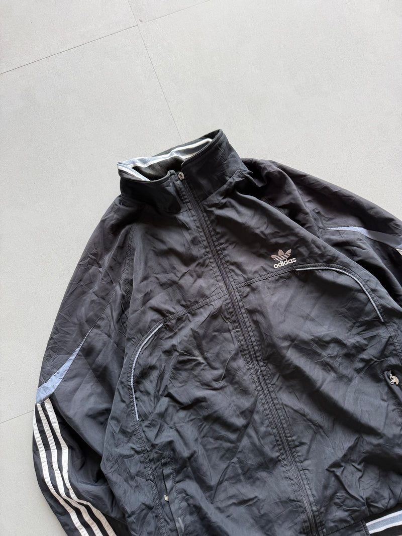 VINTAGE ADIDAS STRIPED JACKET - XL