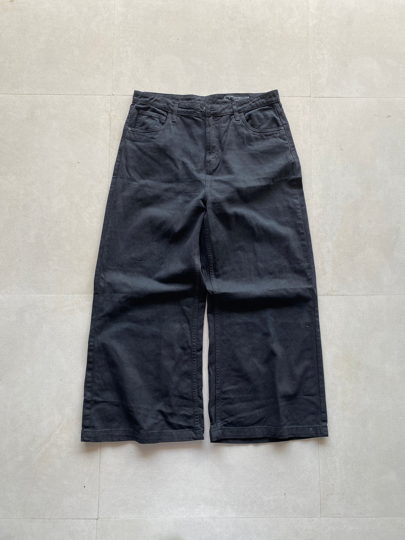 WIDE LEG DENIM - M