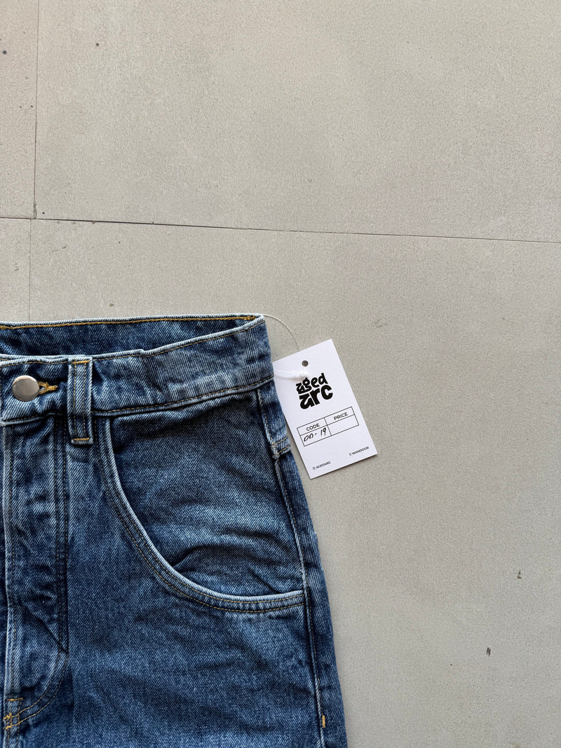 DN19 WIDELEG DENIM -  S