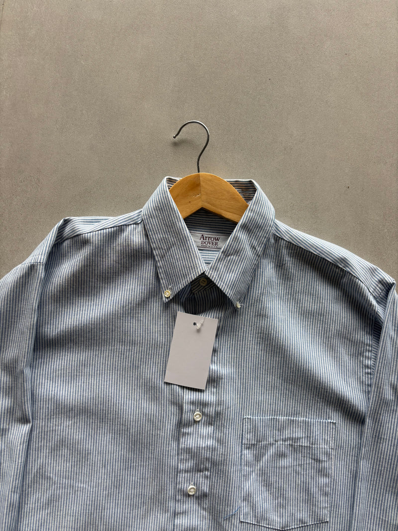 ARROW BLUE STRIPED SHIRT - L