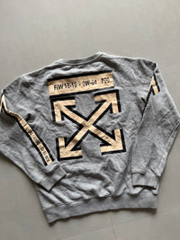 OFF WHITE SWEATSHRT - M